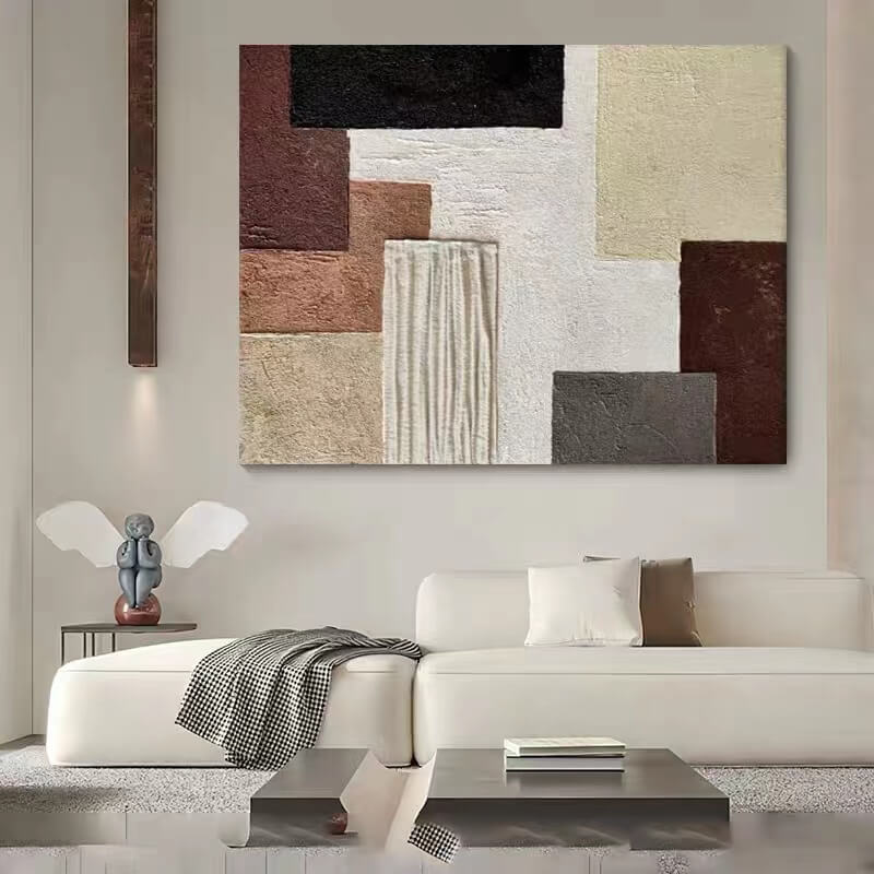 Abstract Canvas Oil Painting Wall Art Decor #ABS1569