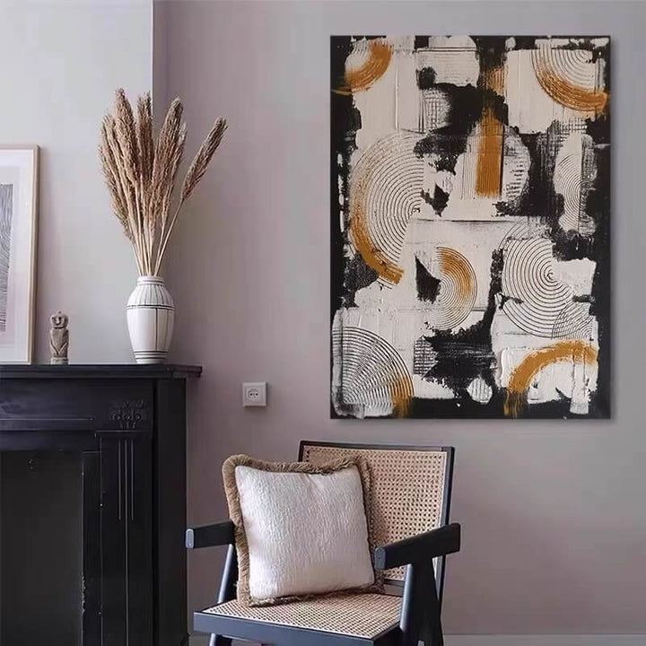 Abstract Canvas Oil Painting Wall Art Decor #ABS1570