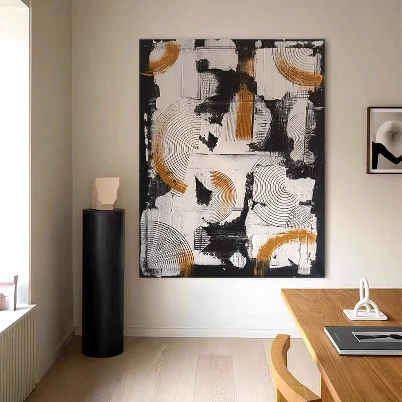 Abstract Canvas Oil Painting Wall Art Decor #ABS1570