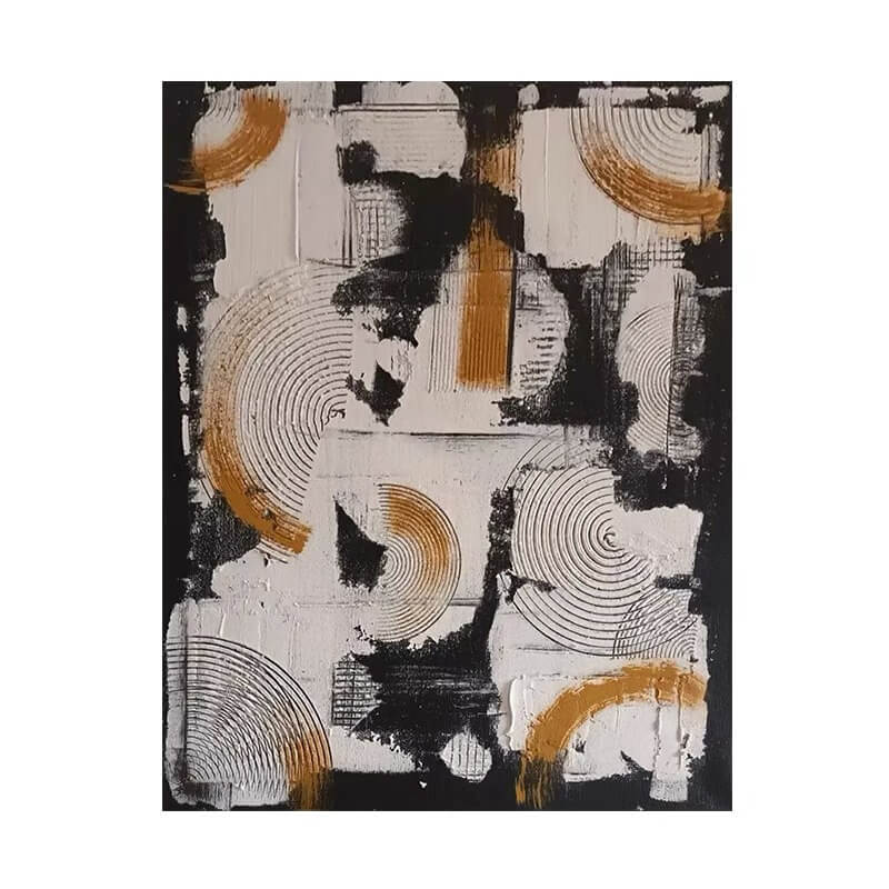 Abstract Canvas Oil Painting Wall Art Decor #ABS1570
