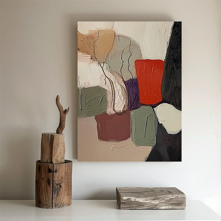 Abstract Canvas Oil Painting Wall Art Decor #ABS1571