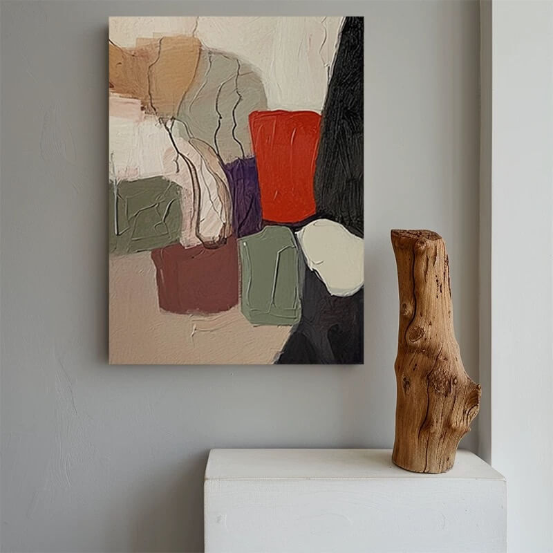 Abstract Canvas Oil Painting Wall Art Decor #ABS1571