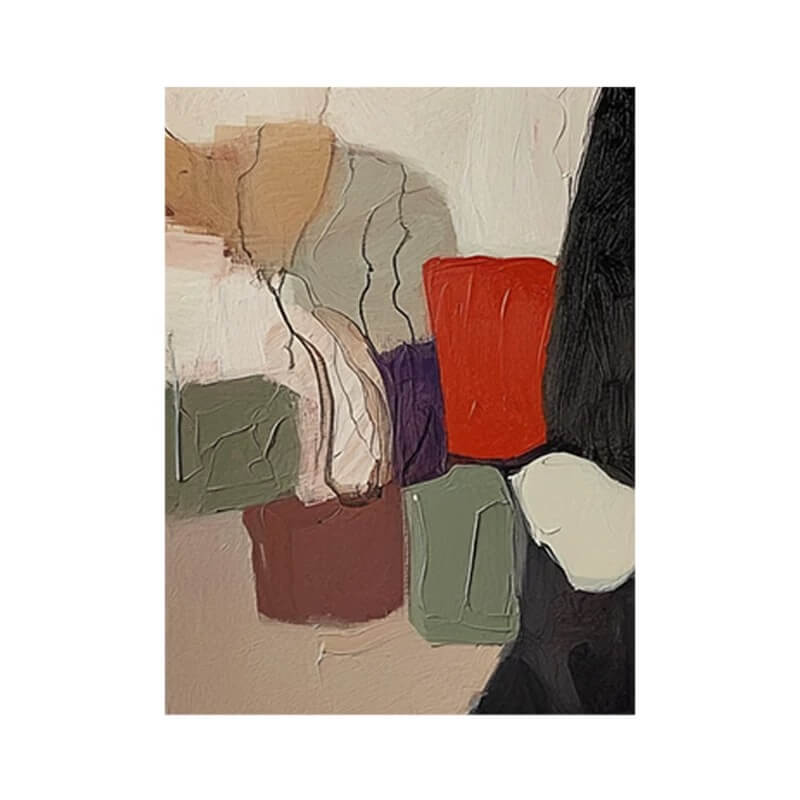 Abstract Canvas Oil Painting Wall Art Decor #ABS1571