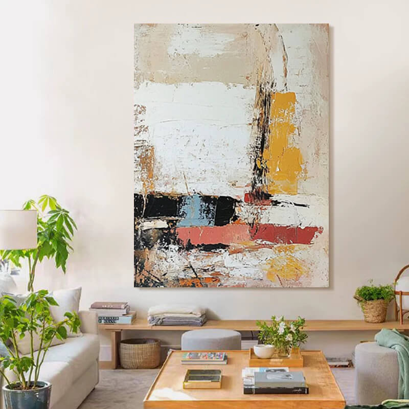 Abstract Canvas Oil Painting Wall Art Decor #ABS1572