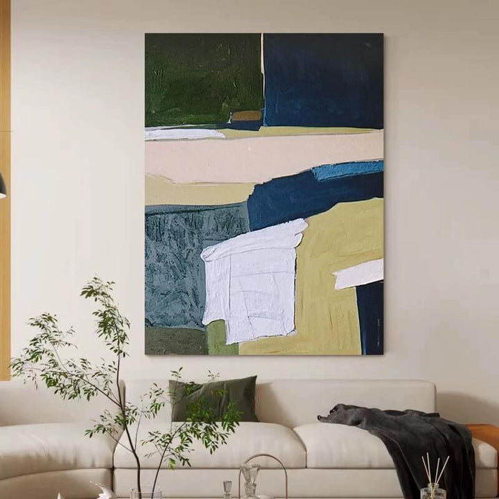 Abstract Canvas Oil Painting Wall Art Decor #ABS1575