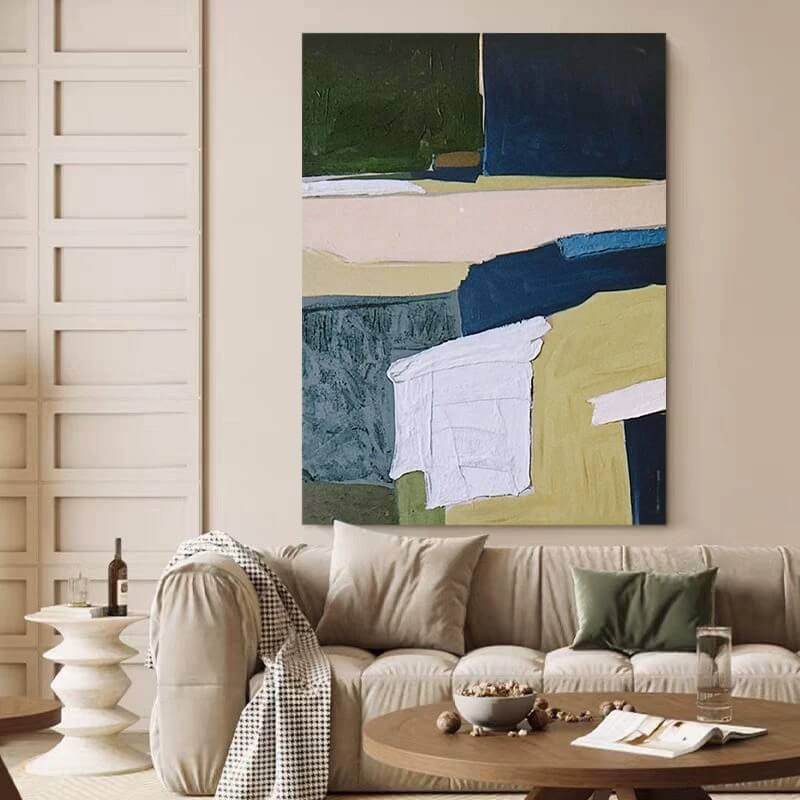 Abstract Canvas Oil Painting Wall Art Decor #ABS1575