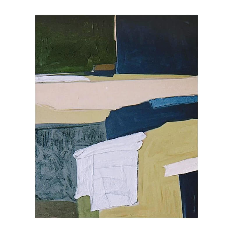 Abstract Canvas Oil Painting Wall Art Decor #ABS1575