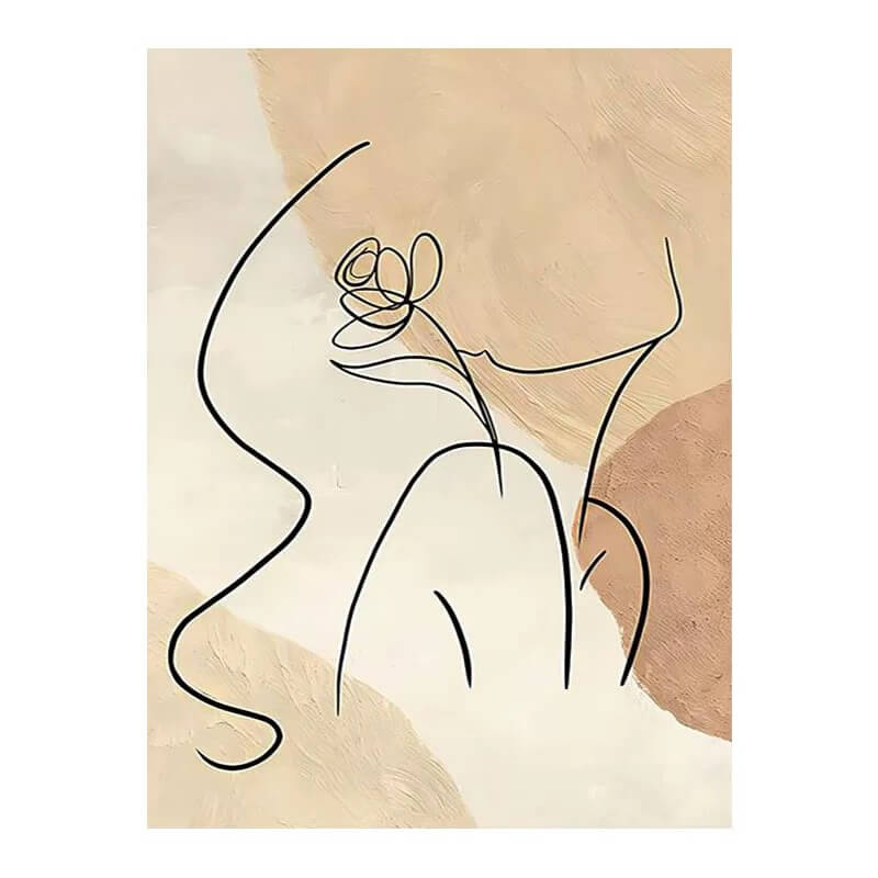 Abstract Canvas Oil Painting Wall Art Decor #ABS1576