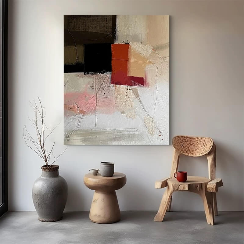 Abstract Canvas Oil Painting Wall Art Decor #ABS1577