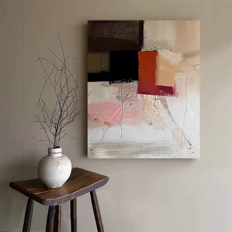 Abstract Canvas Oil Painting Wall Art Decor #ABS1577