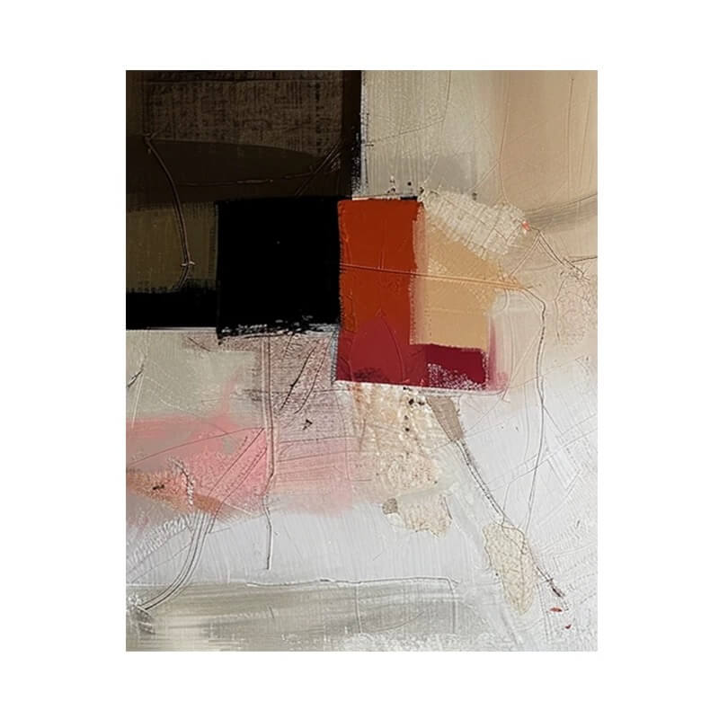 Abstract Canvas Oil Painting Wall Art Decor #ABS1577