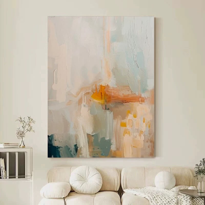 Abstract Canvas Oil Painting Wall Art Decor #ABS1579