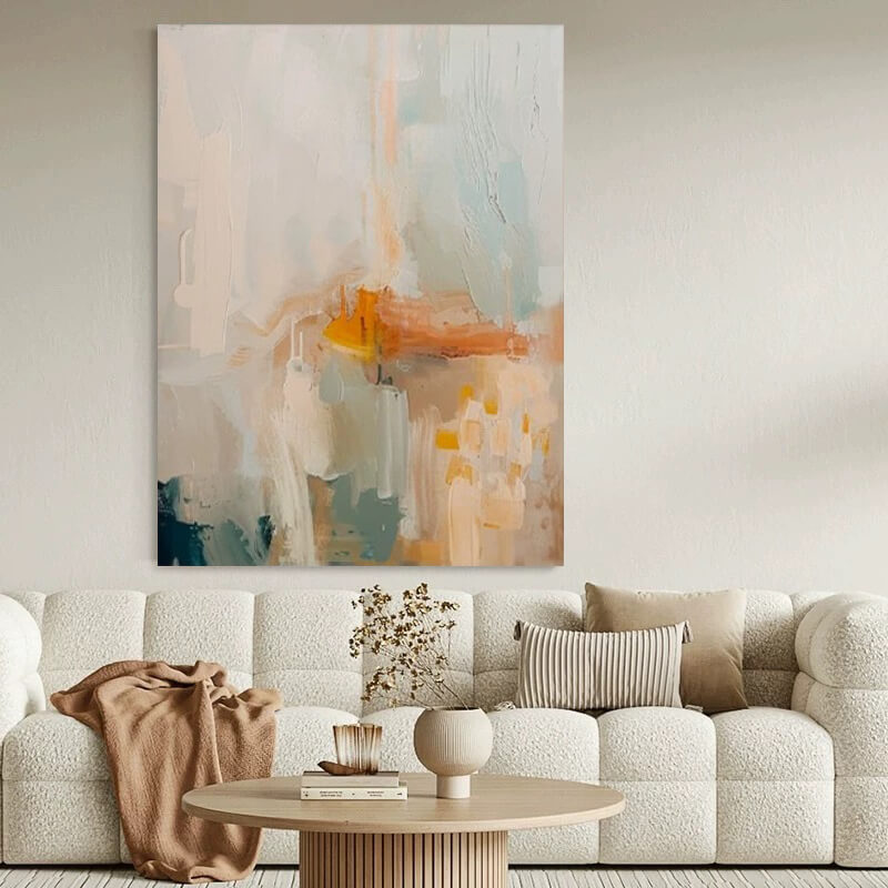 Abstract Canvas Oil Painting Wall Art Decor #ABS1579