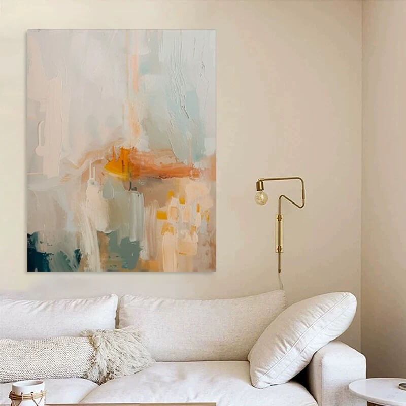 Abstract Canvas Oil Painting Wall Art Decor #ABS1579