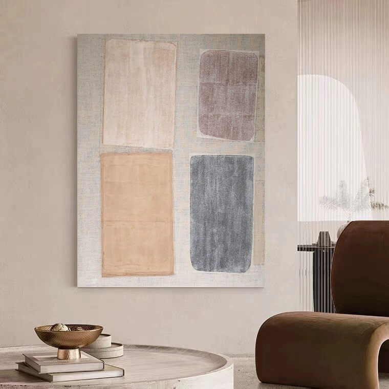 Abstract Canvas Oil Painting Wall Art Decor #ABS1580