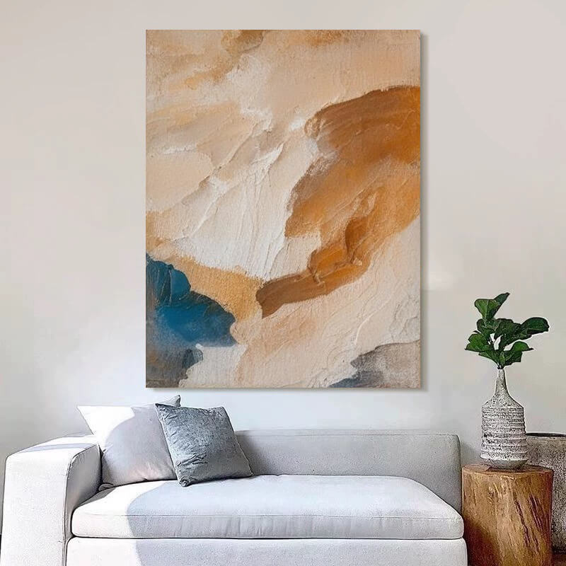 Abstract Canvas Oil Painting Wall Art Decor #ABS1582
