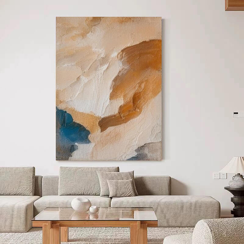 Abstract Canvas Oil Painting Wall Art Decor #ABS1582