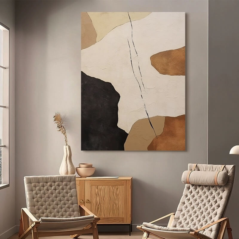 Abstract Canvas Oil Painting Wall Art Decor #ABS1583