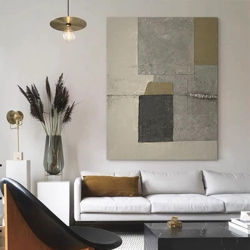 Abstract Canvas Oil Painting Wall Art Decor #ABS1584