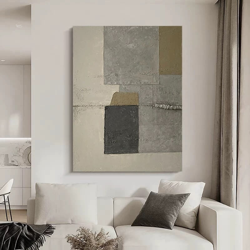 Abstract Canvas Oil Painting Wall Art Decor #ABS1584