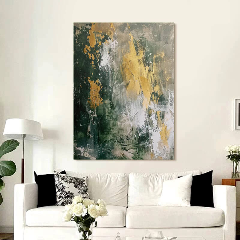 Abstract Canvas Oil Painting Wall Art Decor #ABS1586