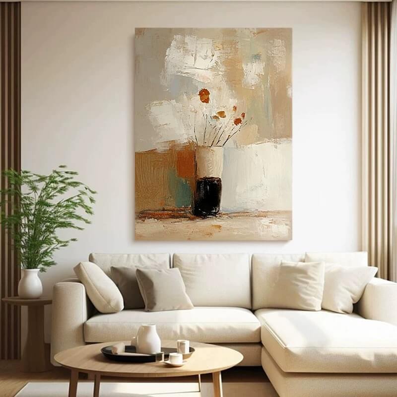 Abstract Canvas Oil Painting Wall Art Decor #ABS1587