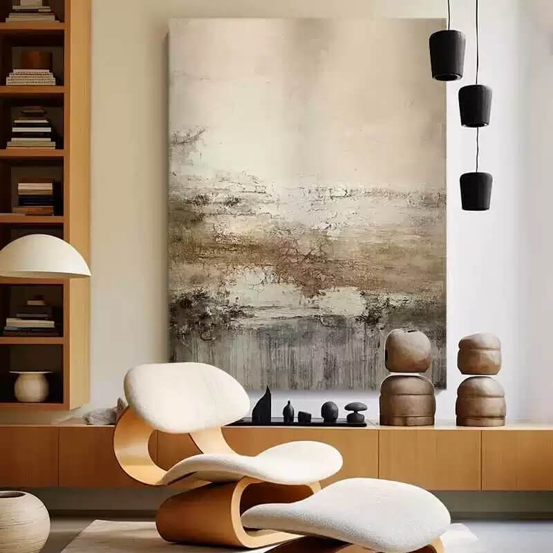 Abstract Canvas Oil Painting Wall Art Decor #ABS1588