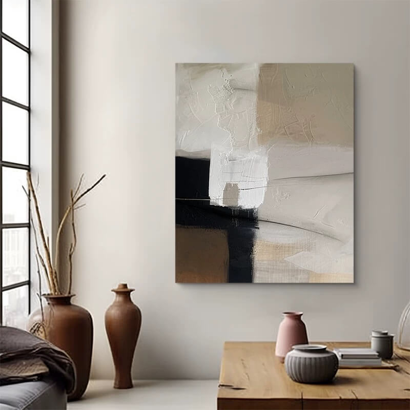 Abstract Canvas Oil Painting Wall Art Decor #ABS1589