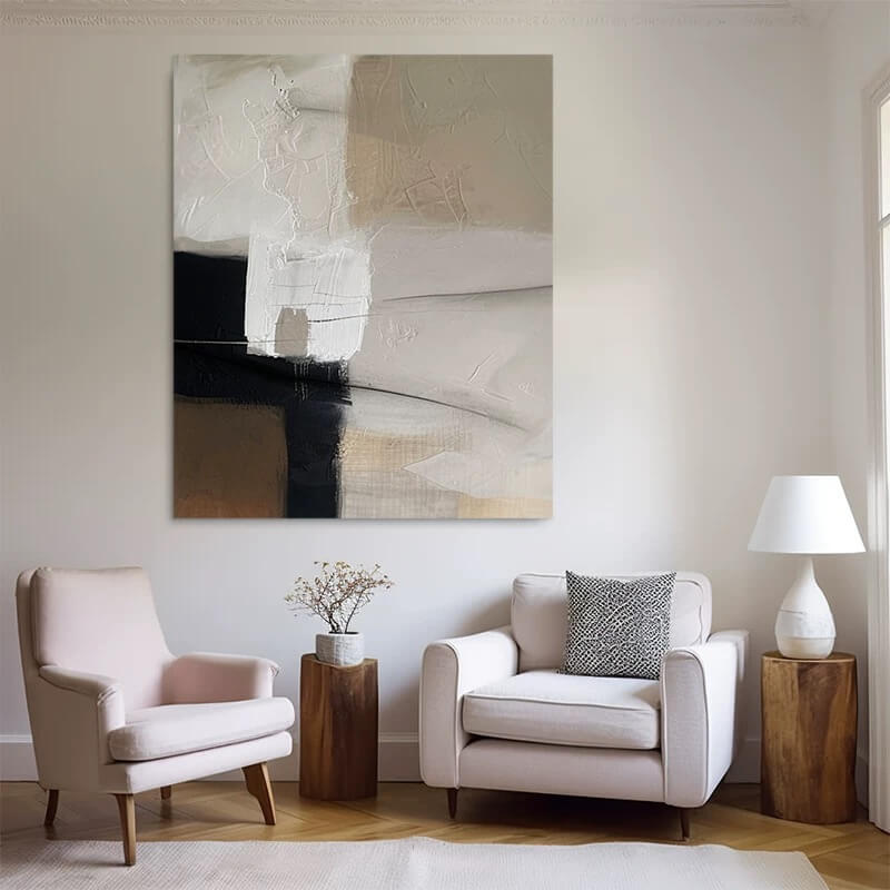 Abstract Canvas Oil Painting Wall Art Decor #ABS1589