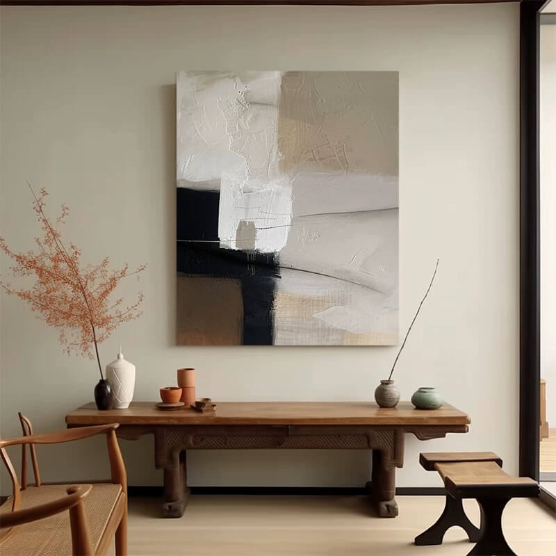 Abstract Canvas Oil Painting Wall Art Decor #ABS1589