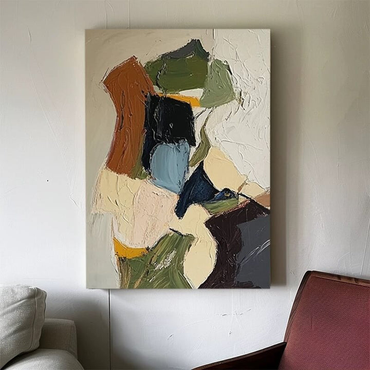 Abstract Canvas Oil Painting Wall Art Decor #ABS1590