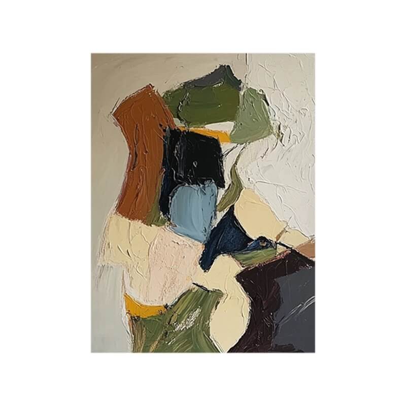 Abstract Canvas Oil Painting Wall Art Decor #ABS1590