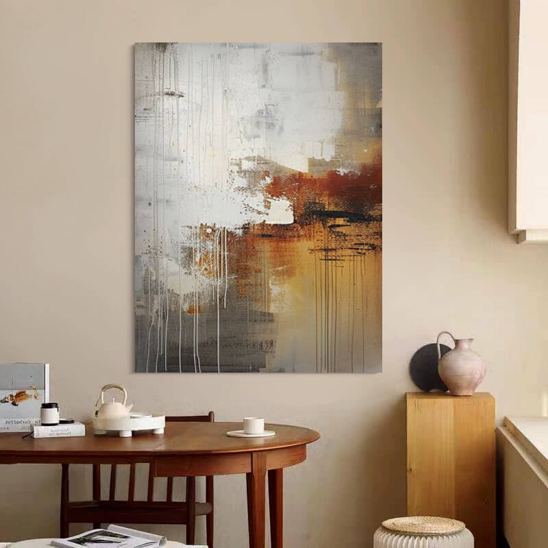 Abstract Canvas Oil Painting Wall Art Decor #ABS1591