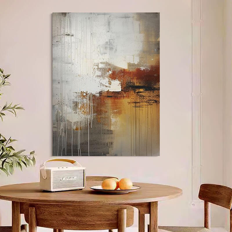 Abstract Canvas Oil Painting Wall Art Decor #ABS1591