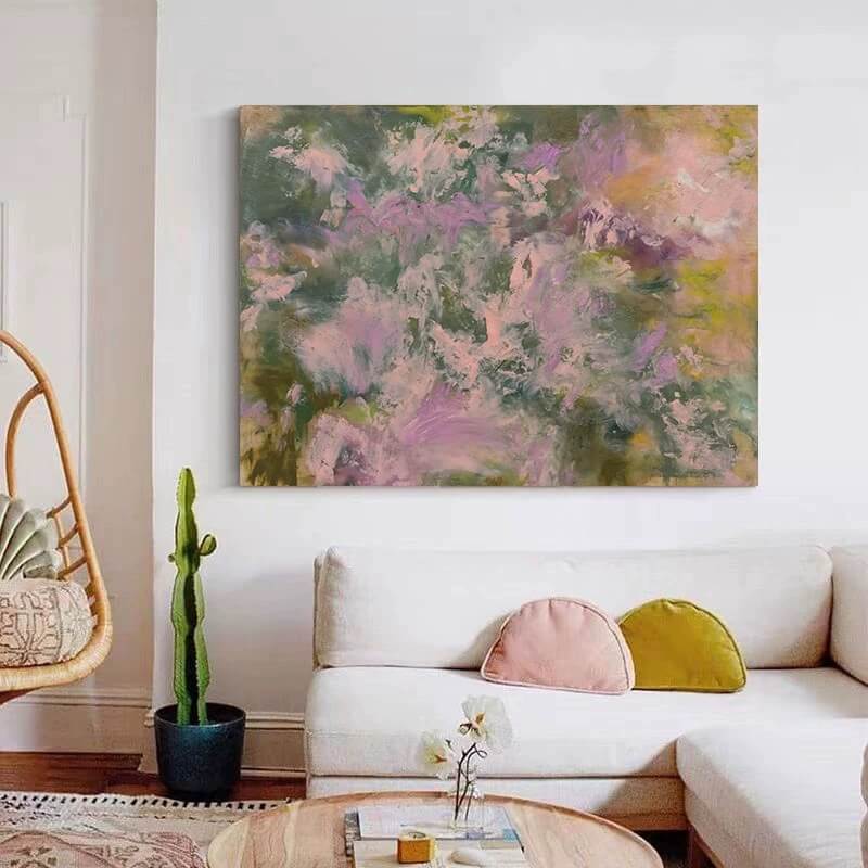 Abstract Canvas Oil Painting Wall Art Decor #ABS1596