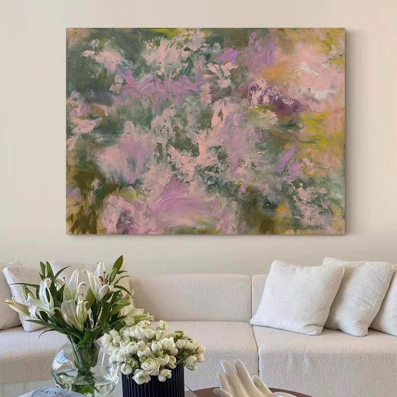 Abstract Canvas Oil Painting Wall Art Decor #ABS1596