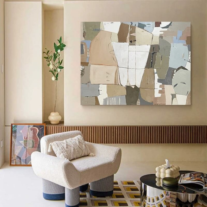 Abstract Canvas Oil Painting Wall Art Decor #ABS1597