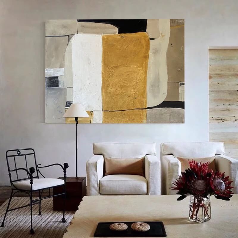 Abstract Canvas Oil Painting Wall Art Decor #ABS1598