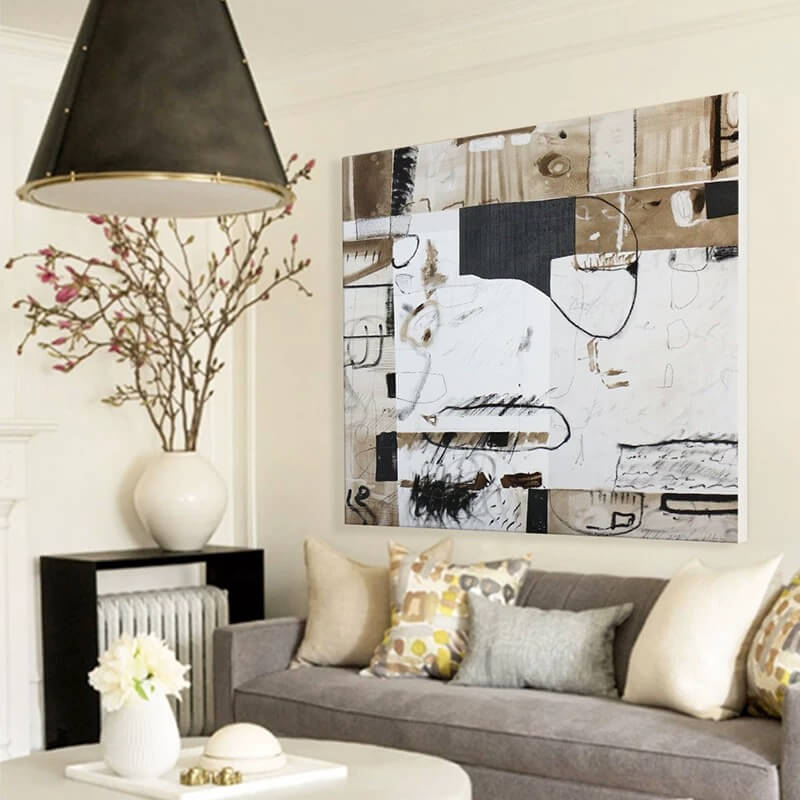 Abstract Canvas Oil Painting Wall Art Decor #ABS1605