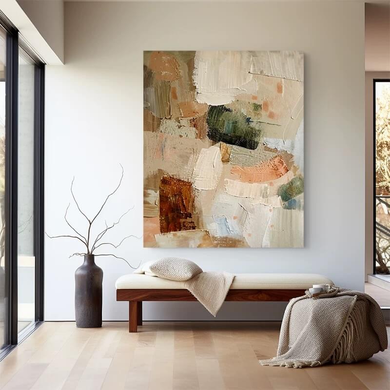 Abstract Canvas Oil Painting Wall Art Decor #ABS1611