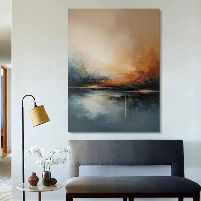 Abstract Canvas Oil Painting Wall Art Decor #ABS1612