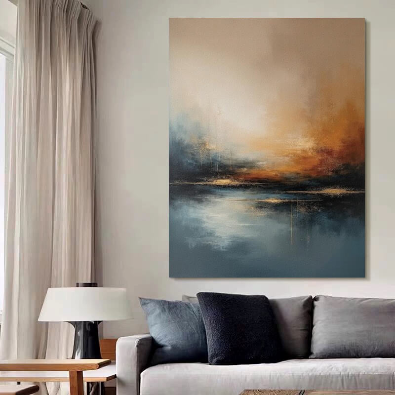 Abstract Canvas Oil Painting Wall Art Decor #ABS1612