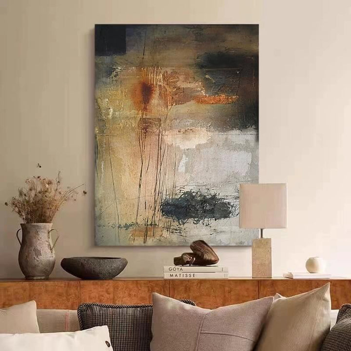 Abstract Canvas Oil Painting Wall Art Decor #ABS1615
