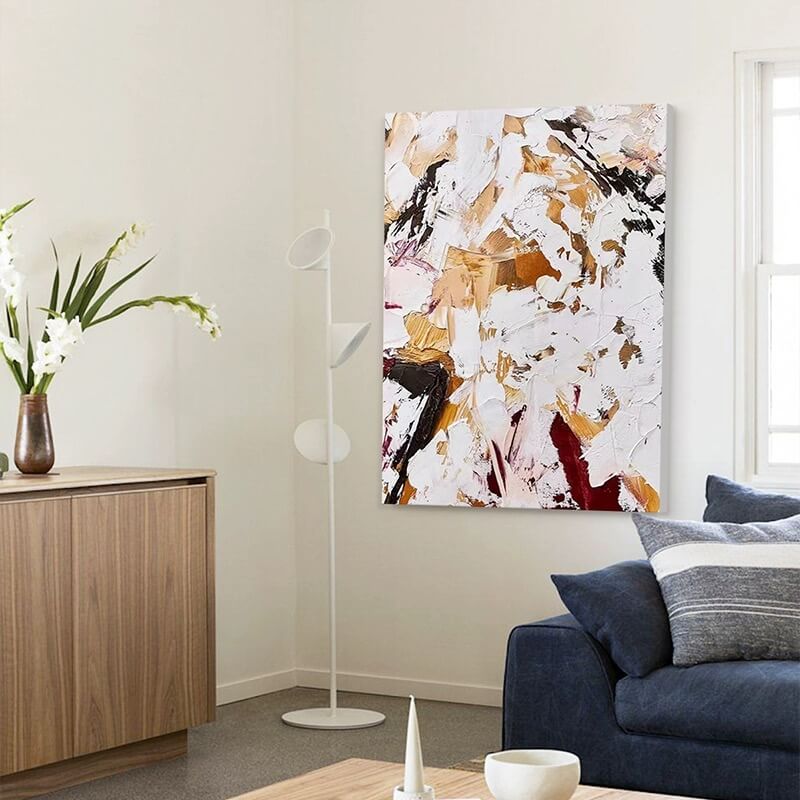 Abstract Canvas Oil Painting Wall Art Decor #ABS1619