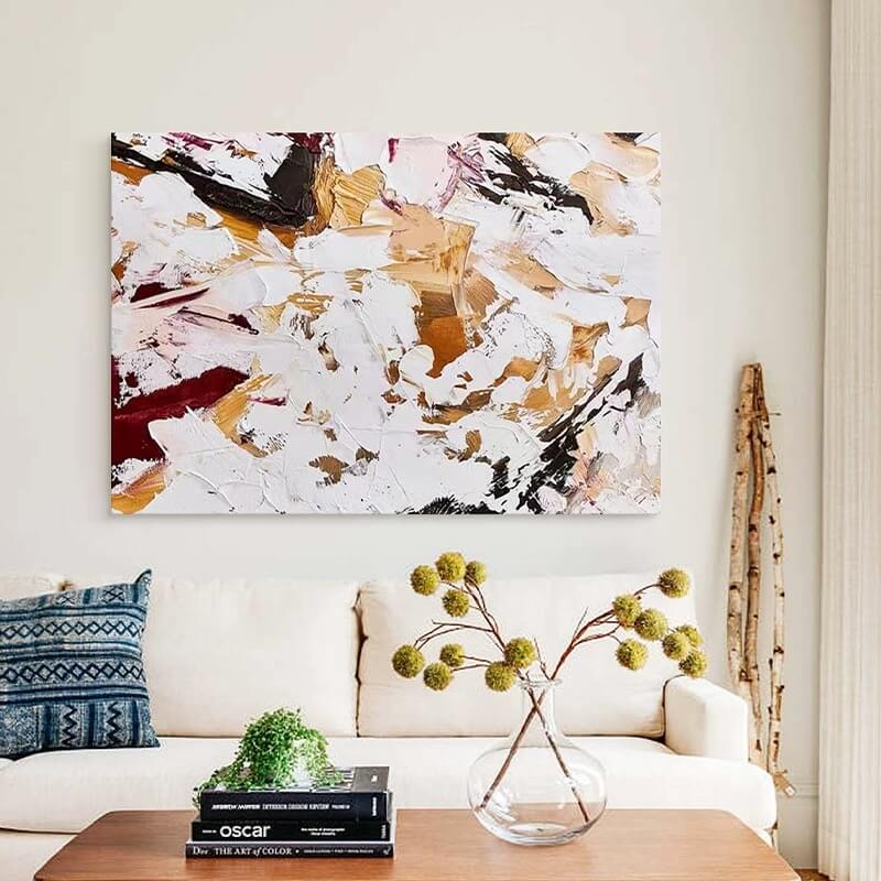 Abstract Canvas Oil Painting Wall Art Decor #ABS1619