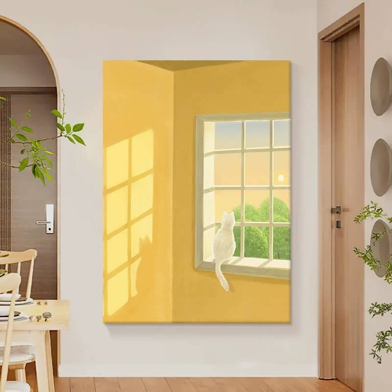 Abstract Canvas Oil Painting Wall Art Decor #ABS1624