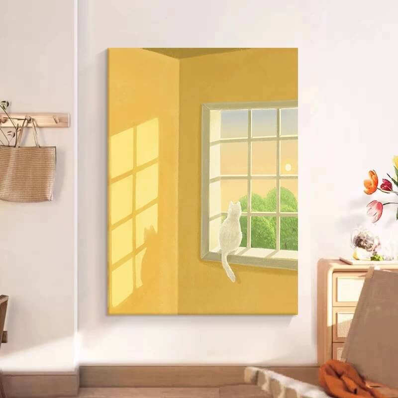 Abstract Canvas Oil Painting Wall Art Decor #ABS1624