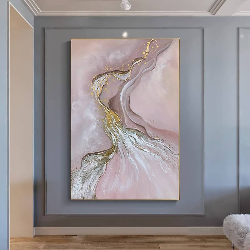 Abstract Canvas Oil Painting Wall Art Decor #ABS1629