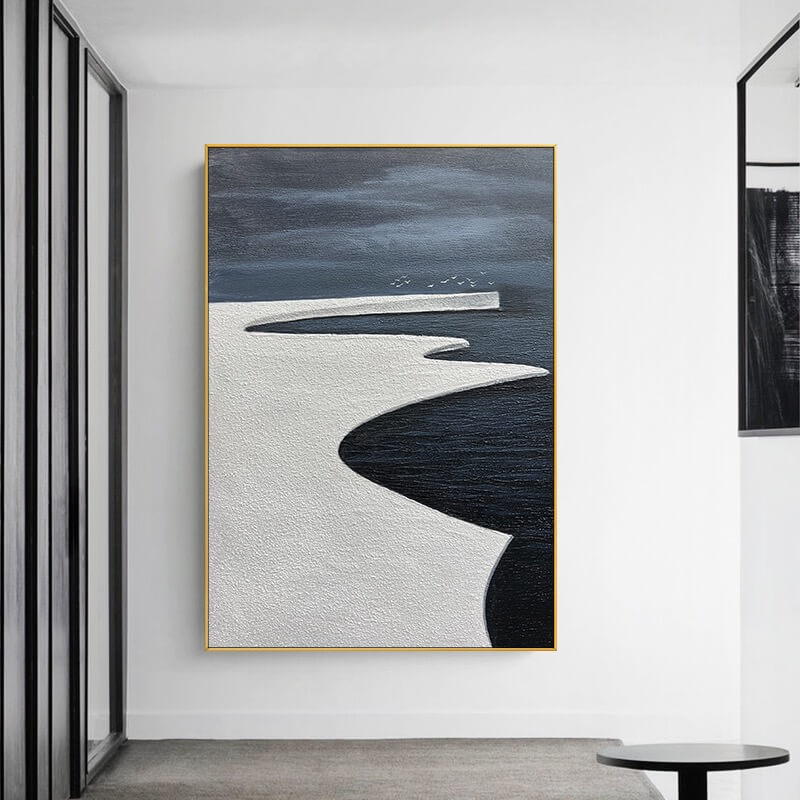 Abstract Canvas Oil Painting Wall Art Decor #ABS1636