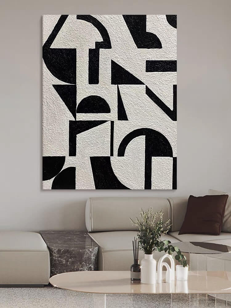 Abstract Canvas Oil Painting Wall Art Decor #ABS1637